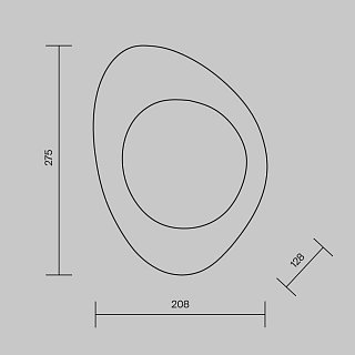 Настенный светильник (бра) Mabell E14х1 40Вт
