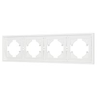 Рамка пластиковая FRM-TENDO-SFPL-4-WH (Arlight, -)