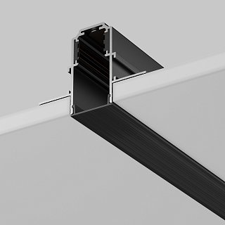 Декоративная накладка 1шт Exility черный