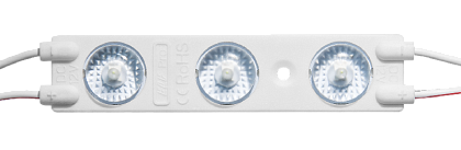 Модуль светодиодный ELFLED VIVO+ III PRO, 3SMD диод 2835, с линзой, 170гр.,12В, IP 67, белый