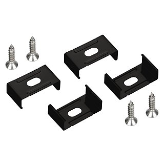 Держатель SL-SLIM20 BLACK (Arlight, Металл)