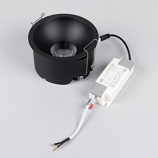 Светильник MS-HARBOR-R123-20W Warm3000 (BK, 24 deg, 230V) (Arlight, IP20 Металл, 5 лет)