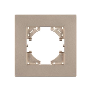 Рамка пластиковая FRM-PERIO-PL-1-GD (Arlight, -)