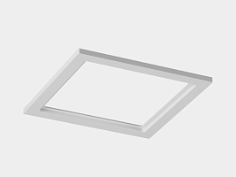 Рамка для серии COMBO 3, квадратная, белая, COMBO-3S1-WH