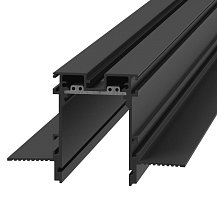 Трек SY низковольтный встраиваемый, черный, 2м  , SY-С-SL-601201-RC-2-BL