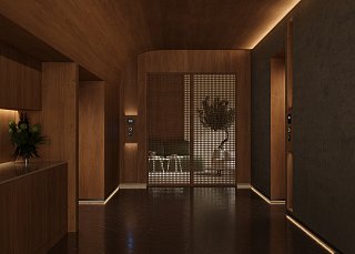 Алюминиевый профиль плинтус 53×14 (Черный, 2 м), ALM-5314-B-2M