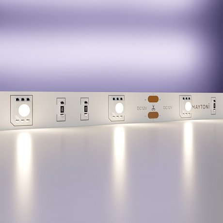 Светодиодная лента 12В 5050 7,2Вт/м 4000K 5м IP20