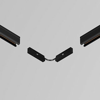 Коннектор питания угловой с проводом 6см Levity