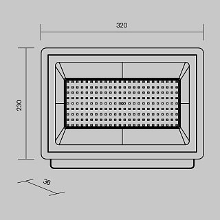 Прожектор Flood 4000К 150Вт IP 65