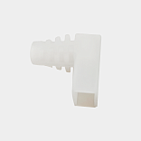 Заглушка силиконовая с боковым отверстием для неоновой ленты 6×12 мм END-CC2120-S