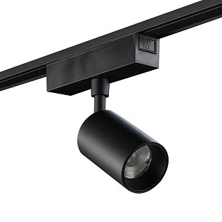 Светильник трековый SLIM, 48В 10W черный 2700-6000К, SL-SLIM-SPBL-10-CCT