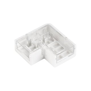 Коннектор угловой COB-MONO-8mm-2pin-STS-IP68 (Arlight, Прозрачный)