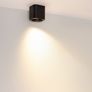 Светильник SP-ACENTO-S95x95-10W Warm2700 (BK, 20-45 deg, 230V) (Arlight, IP20 Металл, 5 лет)