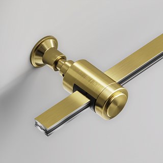 Крепление настенное Wall  одинарное Flarity латунь