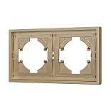 Рамка пластиковая FRM-TENDO-SFPL-2-GD (Arlight, -)