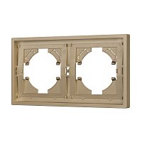 Рамка пластиковая FRM-TENDO-SFPL-2-GD (Arlight, -)