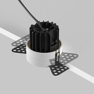 Встраиваемый светильник Round 3000K 7W 50°