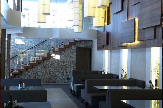 Кафе «Легио» (Саратов) – особенная атмосфера за счет светодиодного освещения