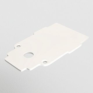 Заглушка торцевая 1шт S35 встраиваемый белый