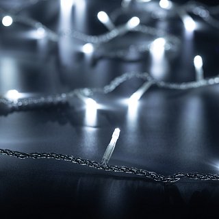 Светодиодная гирлянда ARD-STRING-HOME-5000-CLEAR-50LED-STD WHITE (230V, 3.5W) (Ardecoled, IP20)