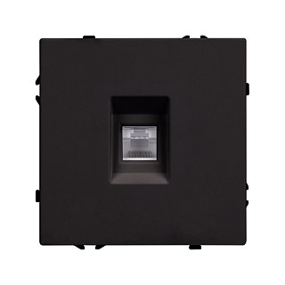 Механизм компьютерной розетки SCT-NOBE-MPC1-SFPL-BK (RJ-45, CAT6) (Arlight, -)