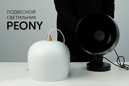 Подвесной интерьерный светильник PEONY