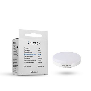 Светодиодная лампа Simple GX53 6W 4000K 100°