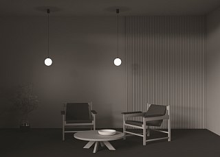 Подвесной светильник LUNA 3000K 1x5Вт 360°