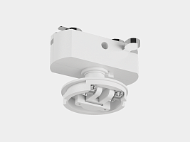 Крепление сменное М2 для светильников MINI VILLY, трековое однофазное, цвет Белый, MINI-VL-M2-WH