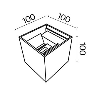Архитектурная подсветка Fulton 3000К 6Вт IP 54