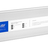Блок питания герметичный компактный  ELF, 12В, 300Вт, металл, IP67