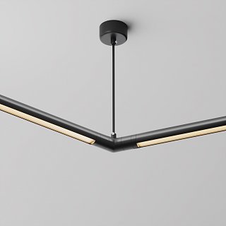 Угловой коннектор 120° для системы Shelf с вводом питания