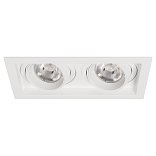 Светильник MS-VORTEX-BUILT-S210x117-2x20W Day4000 (WH-WH, 40 deg, 230V) (Arlight, IP20 Металл, 5 лет)