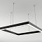 Светильник SP-SQUARE-HANG-4970-S3000-340W Warm3000 (RAL9005, 120 deg, 230V) IP33