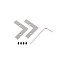 Соединитель профиля LINE-6070-L90 Set (Arlight, Металл)