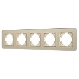 Рамка стеклянная FRM-OMALI-SFGS-5-GD (Arlight, -)