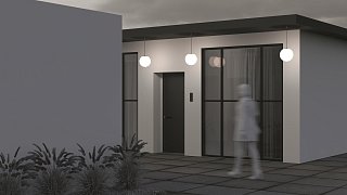 Подвесной светильник Erda E27х1 30Вт IP 54