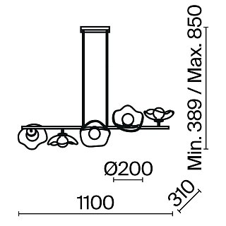 Подвесной светильник Miracle G9х5