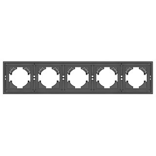 Рамка пластиковая FRM-TENDO-SFPL-5-GR (Arlight, -)