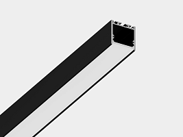 Подвесной/накладной алюминиевый профиль Design LED LS.3535-B-R, LS.3535-B-R