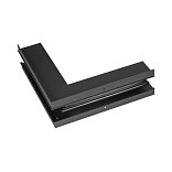Коннектор угловой MAG-CON-4560-F-L90-EXT (BK, внешний) (Arlight, IP20 Металл, 5 лет)