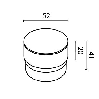 Матовый рассеиватель для Focus Led 12Вт