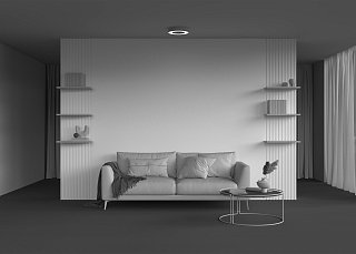 Потолочный светильники Lua 3000К 24Вт 120°