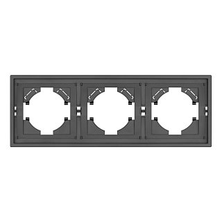 Рамка пластиковая FRM-TENDO-SFPL-3-GR (Arlight, -)