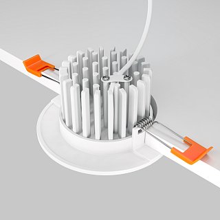 Встраиваемый светильник Zen 3000K 1x7Вт 75°