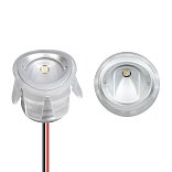 Светильник ALT-LODESTAR-HANDRAIL-R27-1.5W Day4000 (GR, 30x60 deg, 12-24V) (Arlight, IP67 Металл, 3 года)