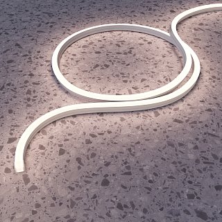 Гибкий неон 18x16 24В 14,4 Вт/м 3000K IP67 5м