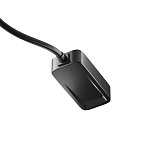 Ввод питания(0,5м) Radity для встраиваемого монтажа черный