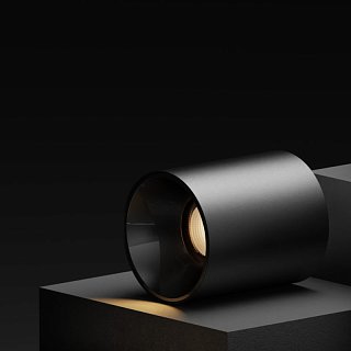 AQARA Точечный светильник Т1 (24○), цвет: черный, модель MZSD11LM_24bl