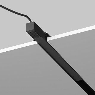 Источник напряжения встраиваемый для трековой системы Radity 48В, 200Вт, черный